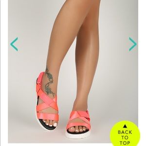 Flatform Sandals